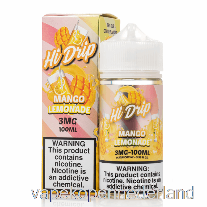 Elektronische Sigaret Vape Mango Limonade - Hi-drip E-liquids - 100ml 3mg